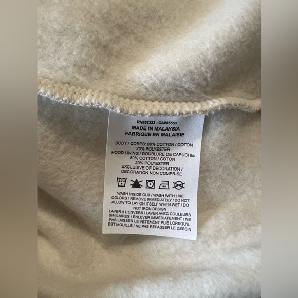 Nike Oversized Hoodie - Beige - NWT - Womens XL - Picture 9 of 9